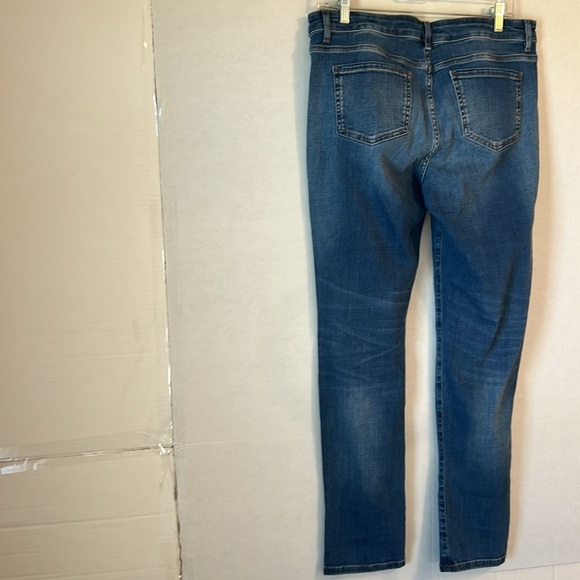 J Jill Boyfriend Straight Leg Ankle Denim Jean. Size 10 Reg - Picture 3 of 13